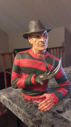 Freddy Krueger Bust Piggy Bank Realistic