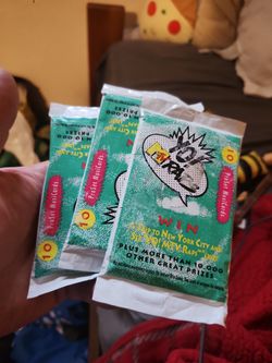 Un Opened  Vintage Yo MTV  Raps Cards 