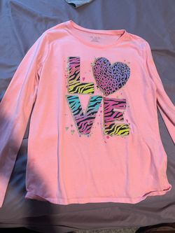 The Children's Place Girls Pink Long Sleeve Shirt