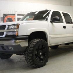 Lifted Chevy Silverado Off Road 