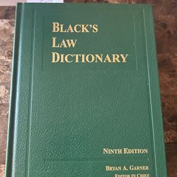 Black Law Dictionary