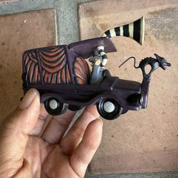Nightmare Before Christmas Tree Collection Town Hall & Mayor's Car COA Hawthorne