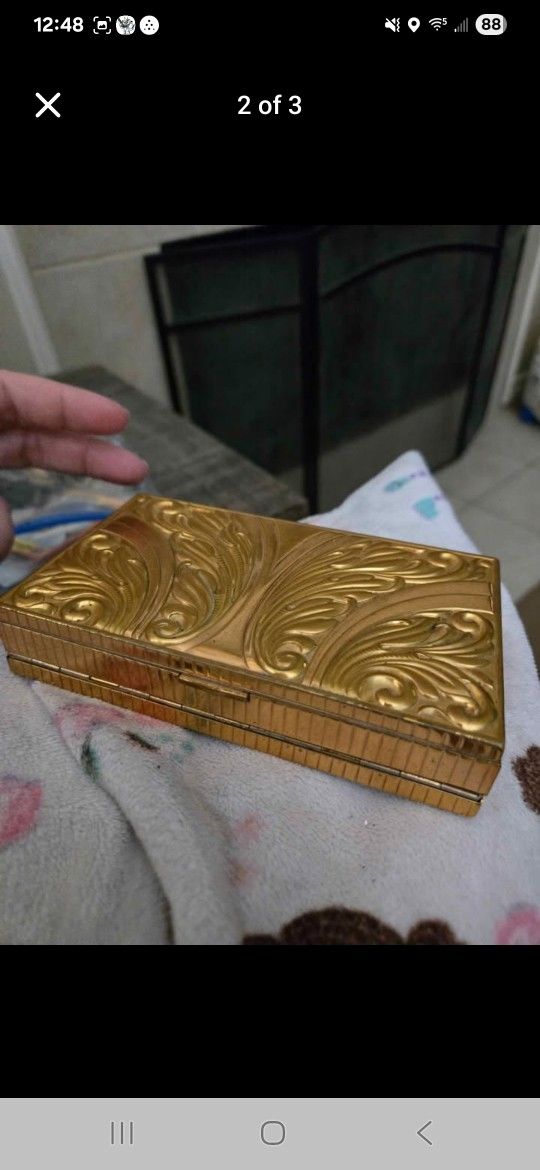 Vintage Makeup Case 1960s Or Earlier