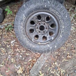 GM 6x5.5 Rims 17 Inch Steel Rims 