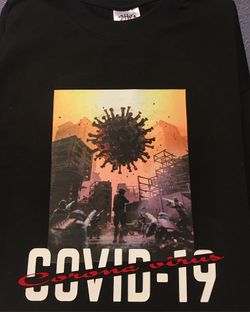 Corona virus t shirt made to order