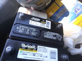 Car batteries