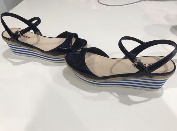 Prada Wedge Size 7