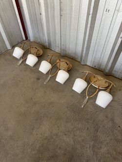 Set of 3 Vanity Light Fixtures