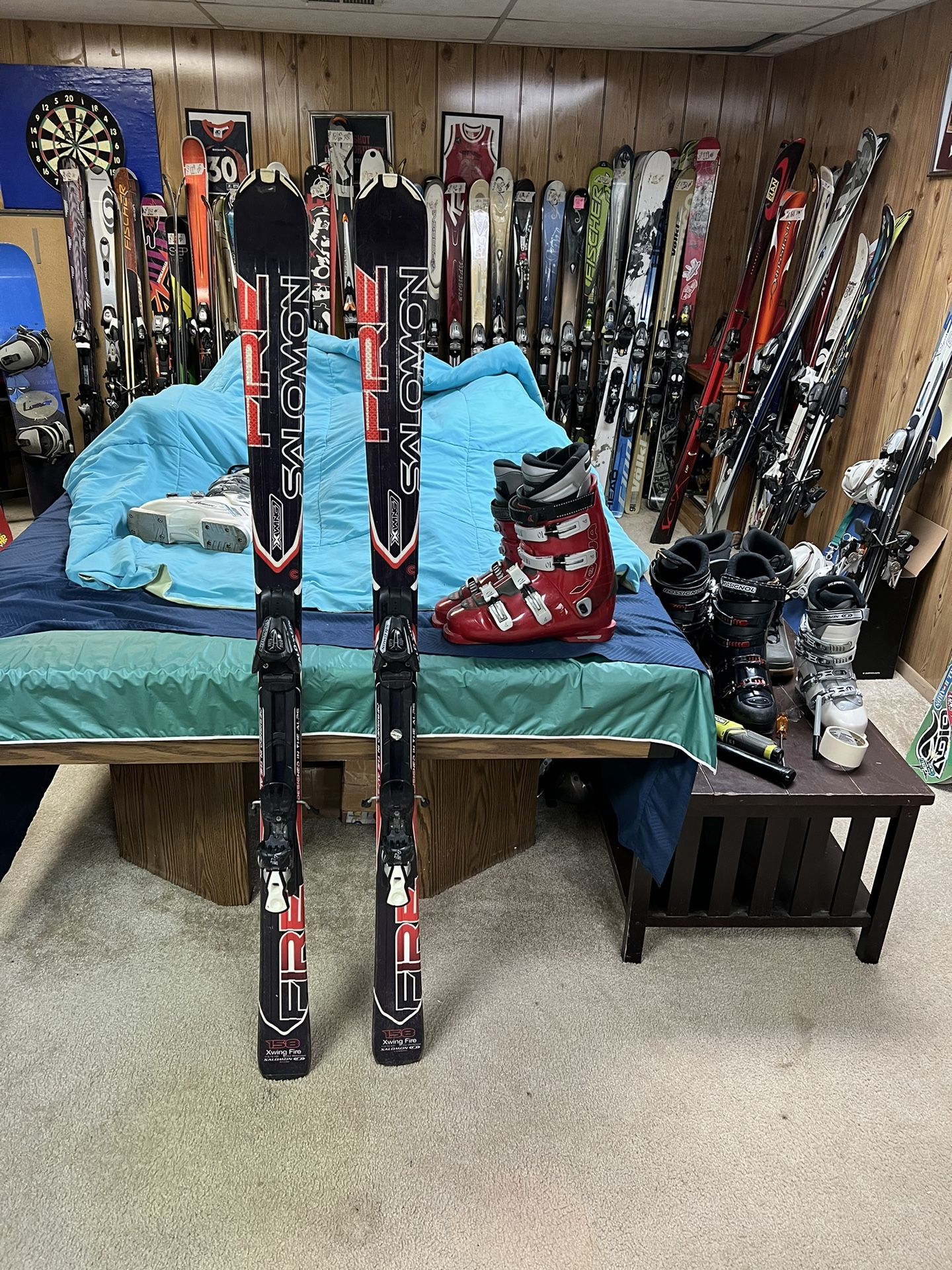 Salomon Ski Package With Boots And Bindings 