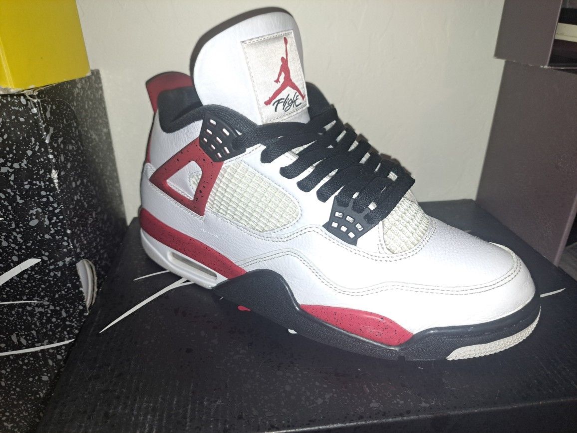 Jordan 4 Red Cement