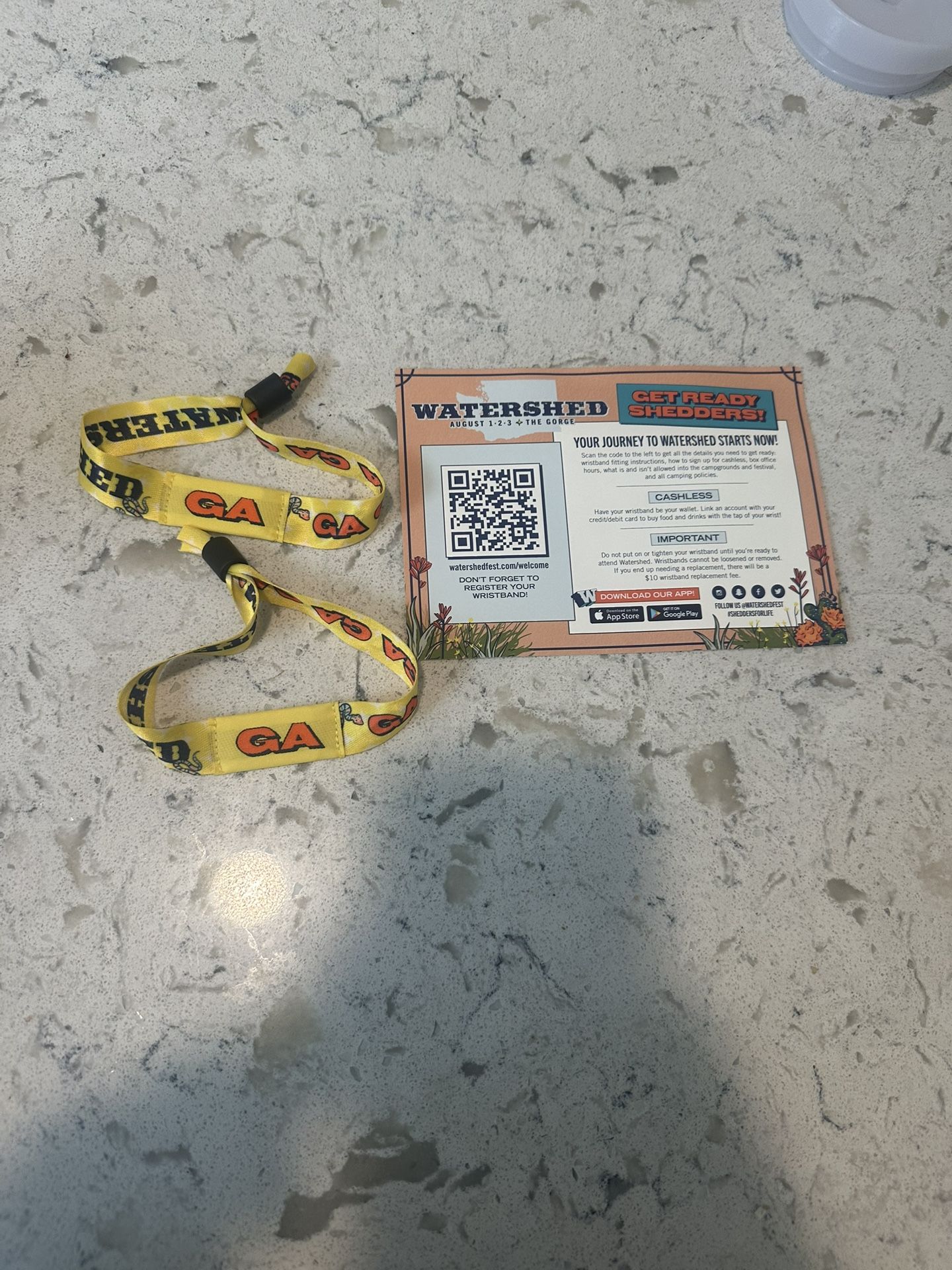 2 Watershed Tickets