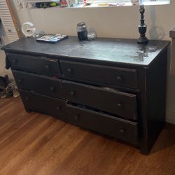 Oak bureau