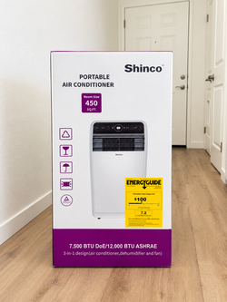 BRAND NEW Shinco 12,000 BTU Portable Air Conditioner | Factory Sealed