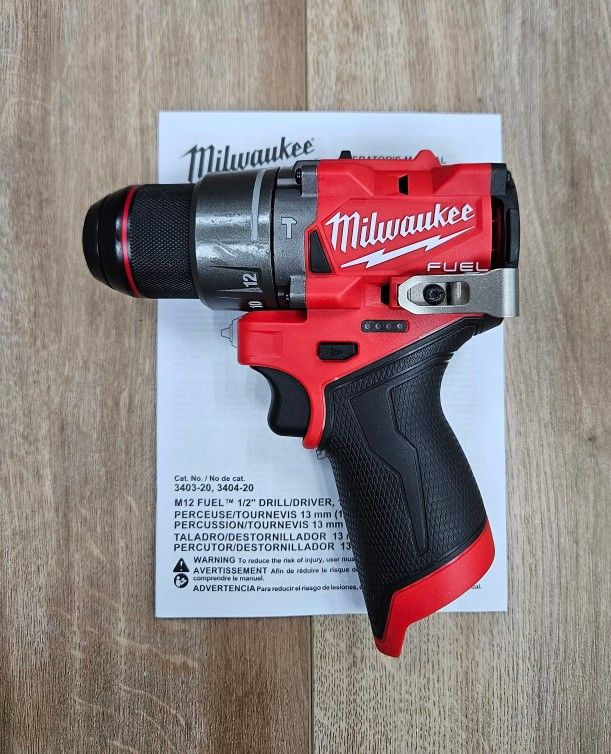 NEW Milwaukee M12 FUEL Gen-3 brushless hammer drill 3404-20