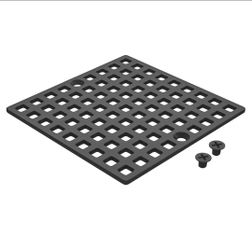 4572: New 3-7/8" Matte Black Square Shower Drain Cover for Floor Drain
Square Floor Drain Cover Replacement, SUS304 Stainless Steel Hair Catcher, Drai