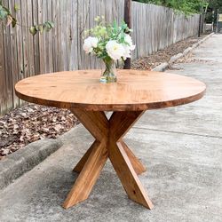 Custom  Dining Table Farm House farmhouse Modern Rustic Set Bench Restoration Hardware Breakfast Nook Table Solid Wood Custom Handcrafted Counter Bar 