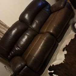 Ashley Furniture-Leather couches & Lazy Boy
