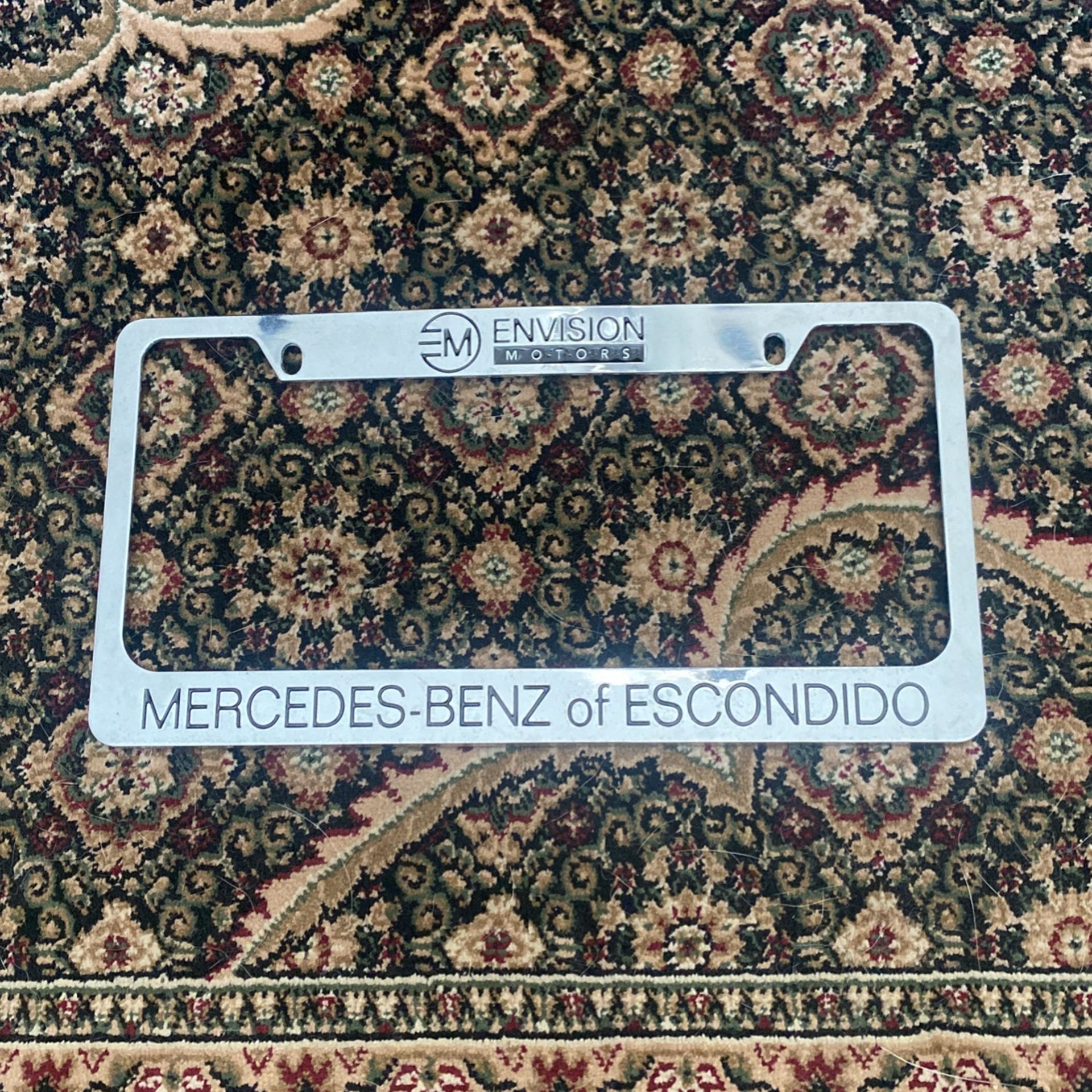Mrecedes Number Plate Frame 