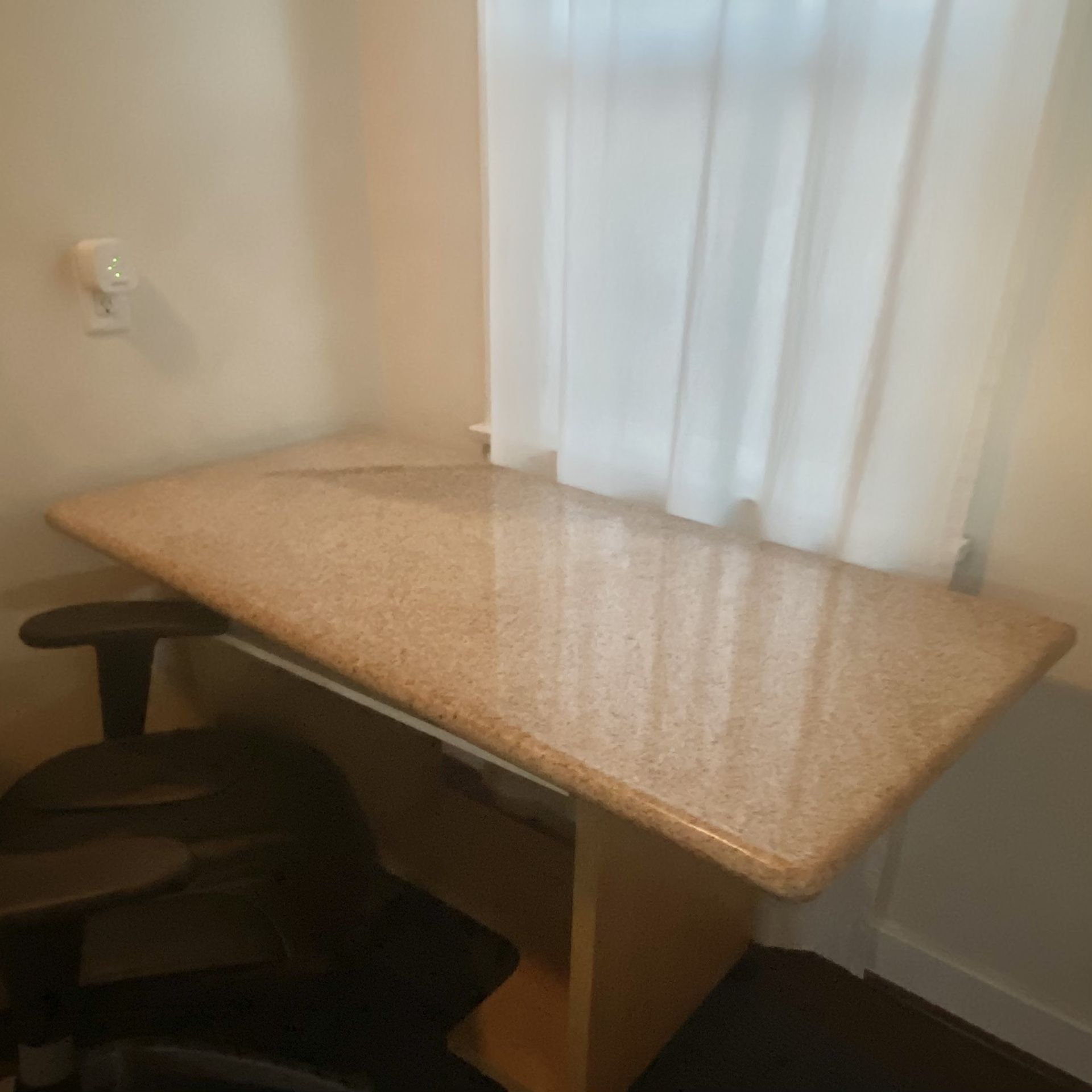 IKEA Desk With Granite Top