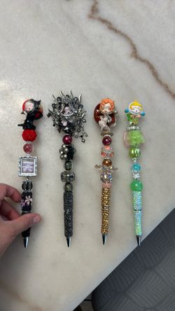 Skull panda pens