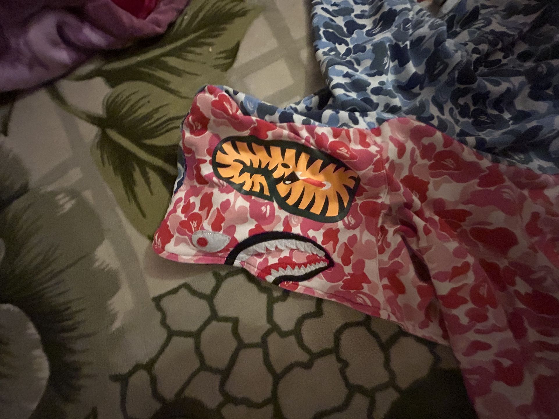 Bathing Ape Hoodie 2 Color Ways !!!
