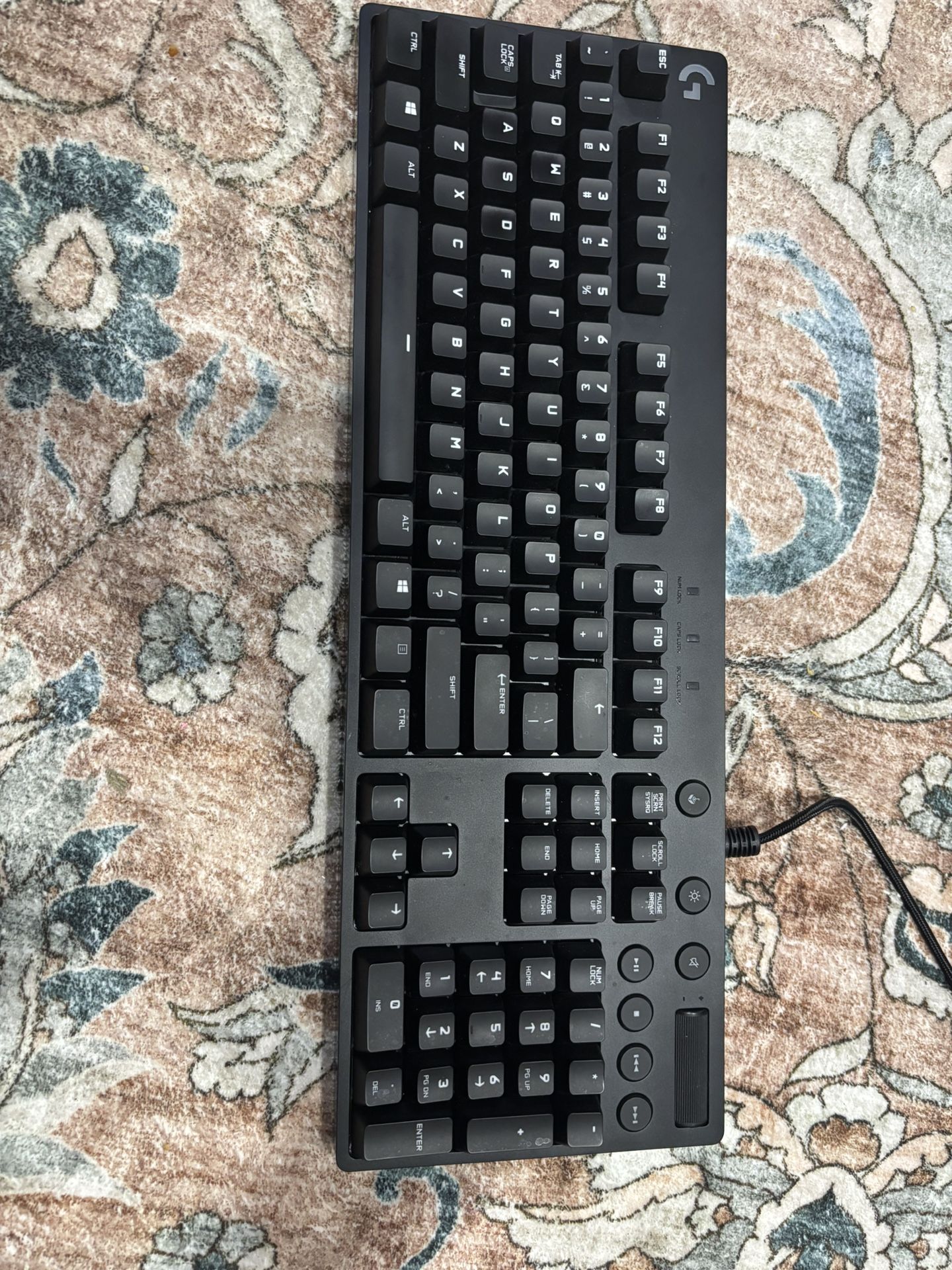 Logitech G610 keyboard