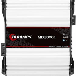 Taramps MD 3000.1 Amp 1ohm 3k Amplifier NEW 3000 Watt