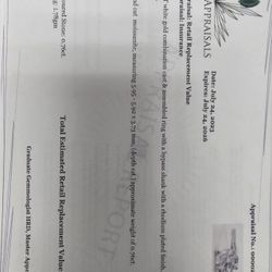 14k 1.8g Moissanite 0.76ct Ring