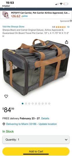 Sherpa Pet Carrier