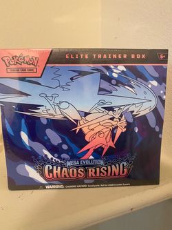 Pokémon TCG Chaos Rising Elite Trainer Box - Sealed ETB