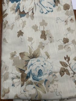 Floral Print Fabric Yardage