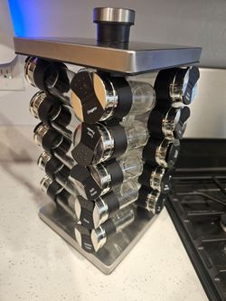 Orii 20-Jar Rotating Spice Rack