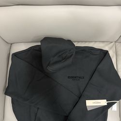 Essentials Fear of God Black Hoodie