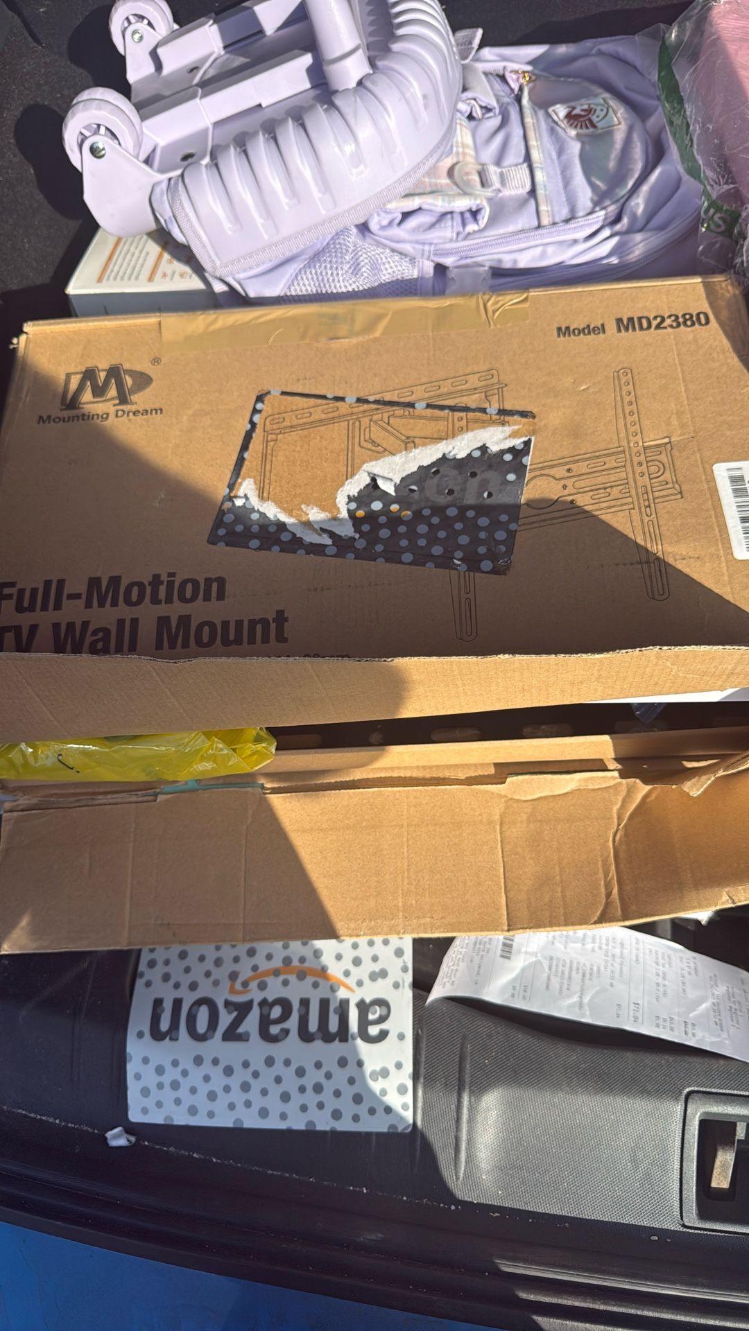 Mounting Dream Full-Motion TV Wall Mount, model MD2380.