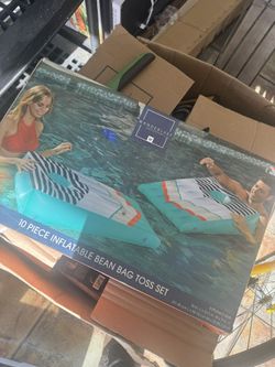 Brand New Pool Toy Inflatable Corn Hole