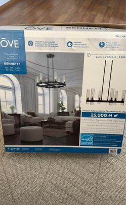 OVE Decors Bennett | 6-Light Ring Chandelier
