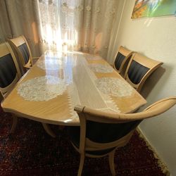 Dining Table With 5 Chairs 