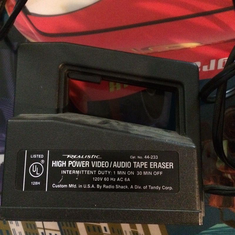 Video/ Audio tape eraser