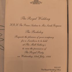 Prince Andrew and his wife fergie