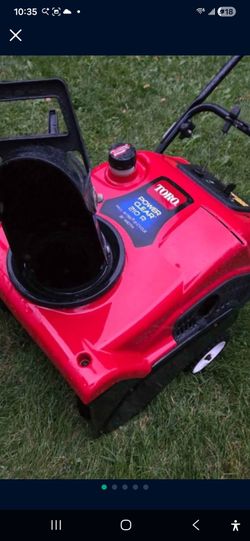 Toro Snowblower 210E Power Clear 141cc 2 Cycle 