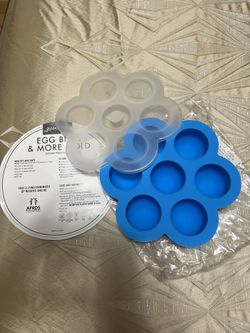Gias Kitchen Egg Bites Silicone Mold Microwave Or Instant Pot