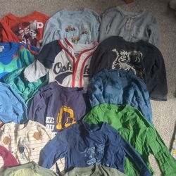4t used boy long sleeves