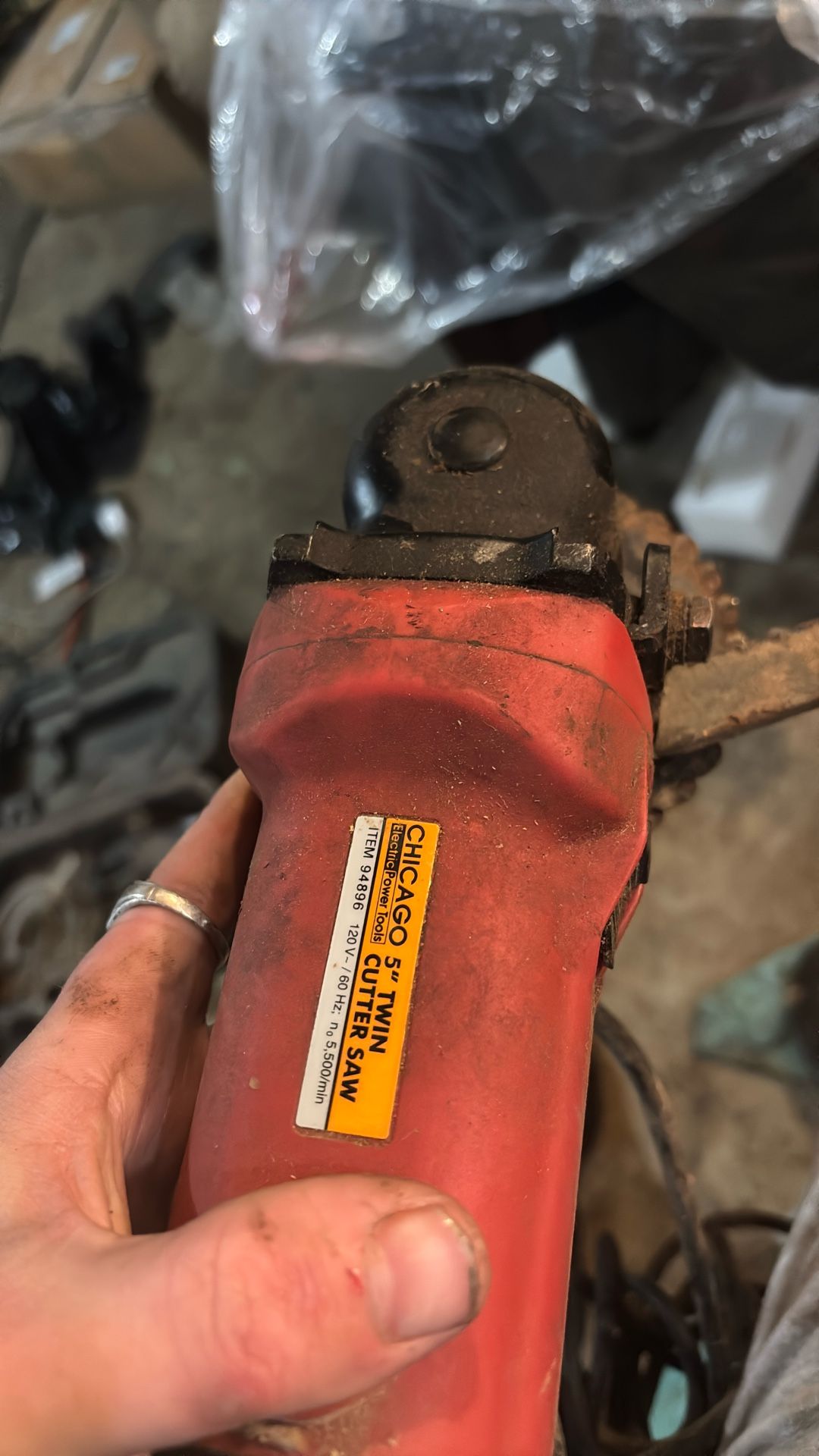 Chicago Electric 5”inch Twin Cutter Saw