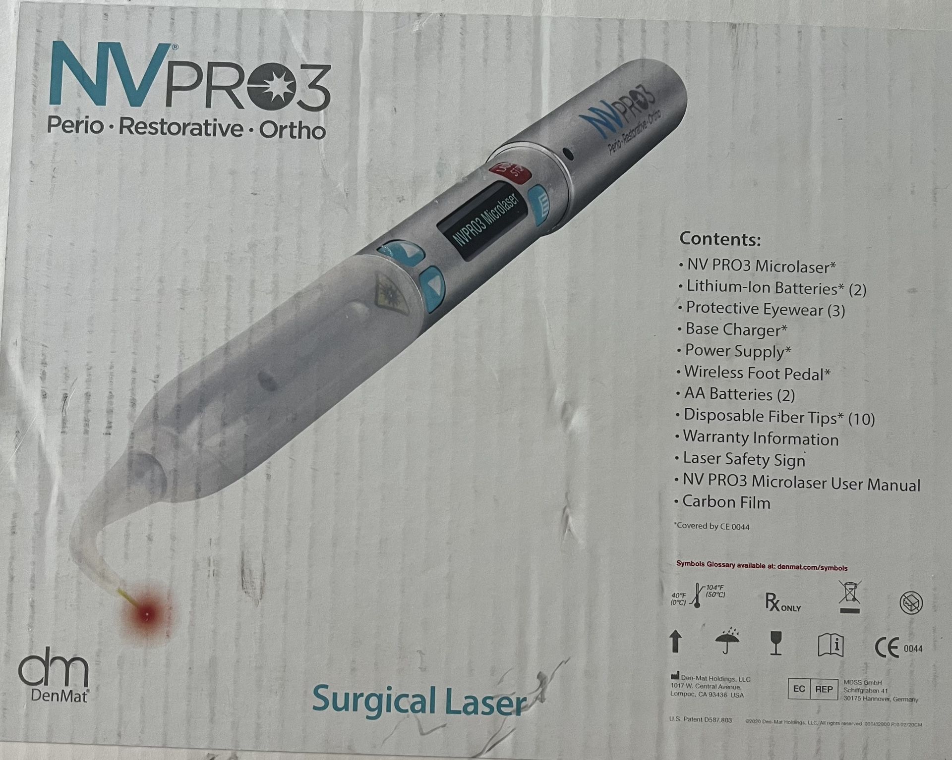 Dental NV Pro3 surgical laser