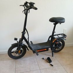 Jasion Electric Scooter:  20 mph.
