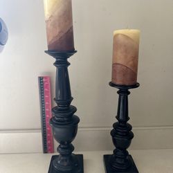 Set of Two Candle Holders