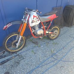 1986 Honda Xr600f Rolling Frame
