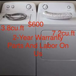 Amana By Whirlpool  Washer And Dryer 