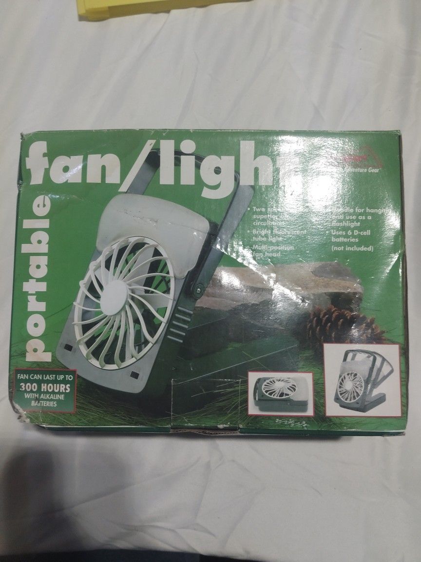 Portable Fan Light 