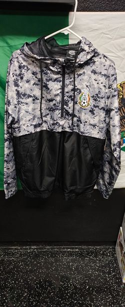 Mexico Half zip windbreaker jacket